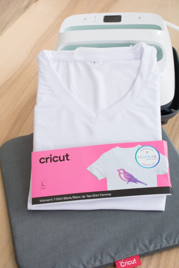 Cricut Infusible Ink t-shirt blank