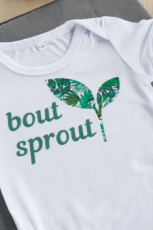 How to make personalize Cricut Infusible Ink bodysuits for a baby!