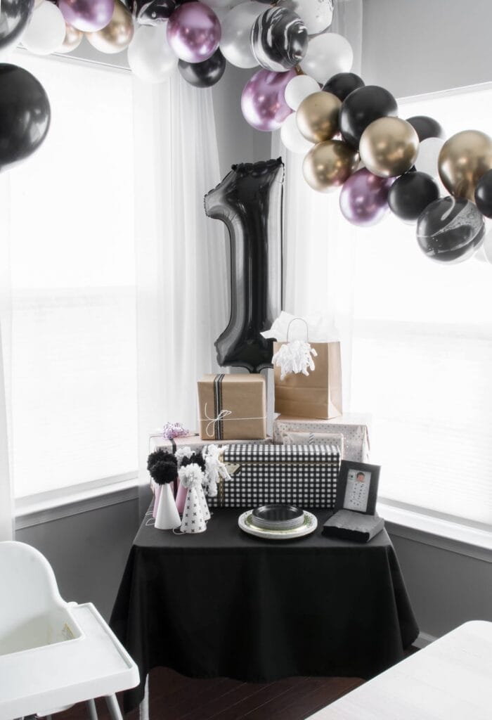 R S Stylish First Birthday Party Decor Inspiration - 1st Birthday Decorations At Home