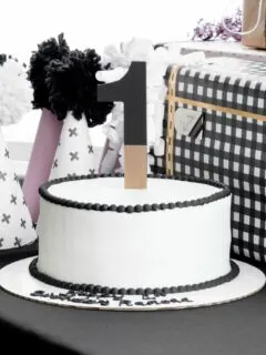 diy birthday cake topper