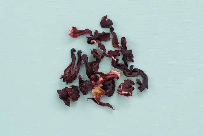 dried hibiscus leaves