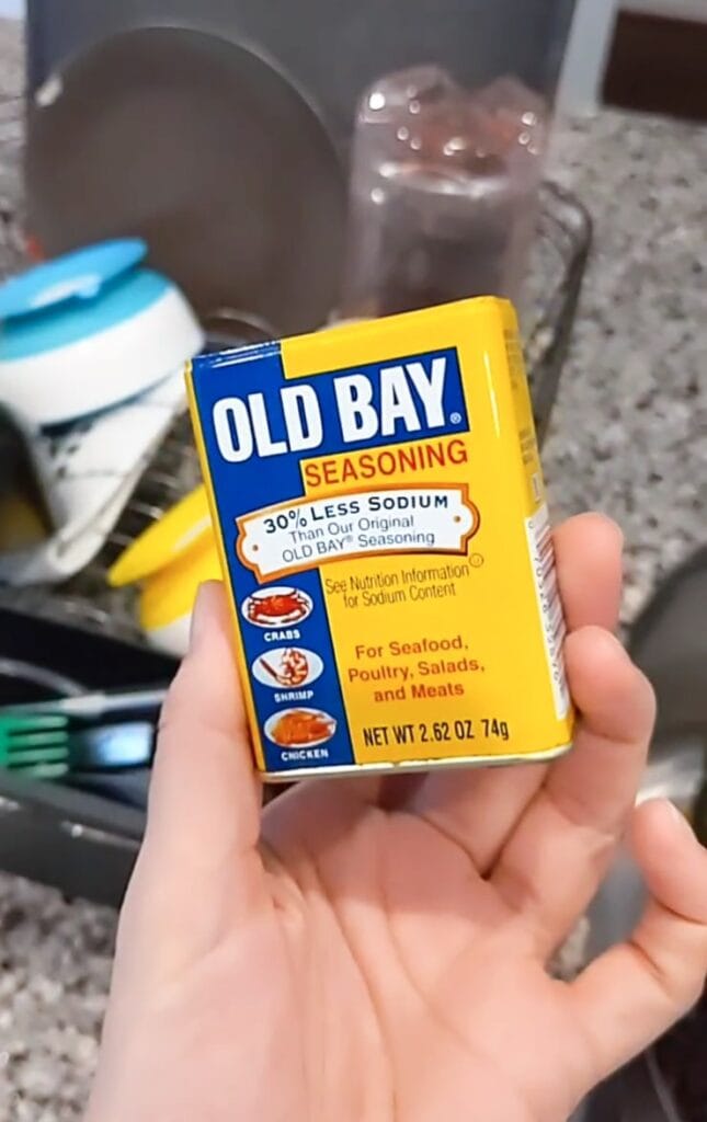 Old Bay container