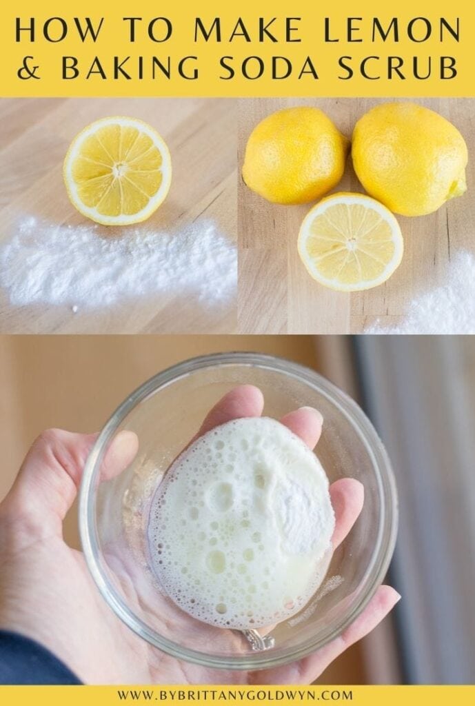Diy Lemon And Baking Soda Scrub