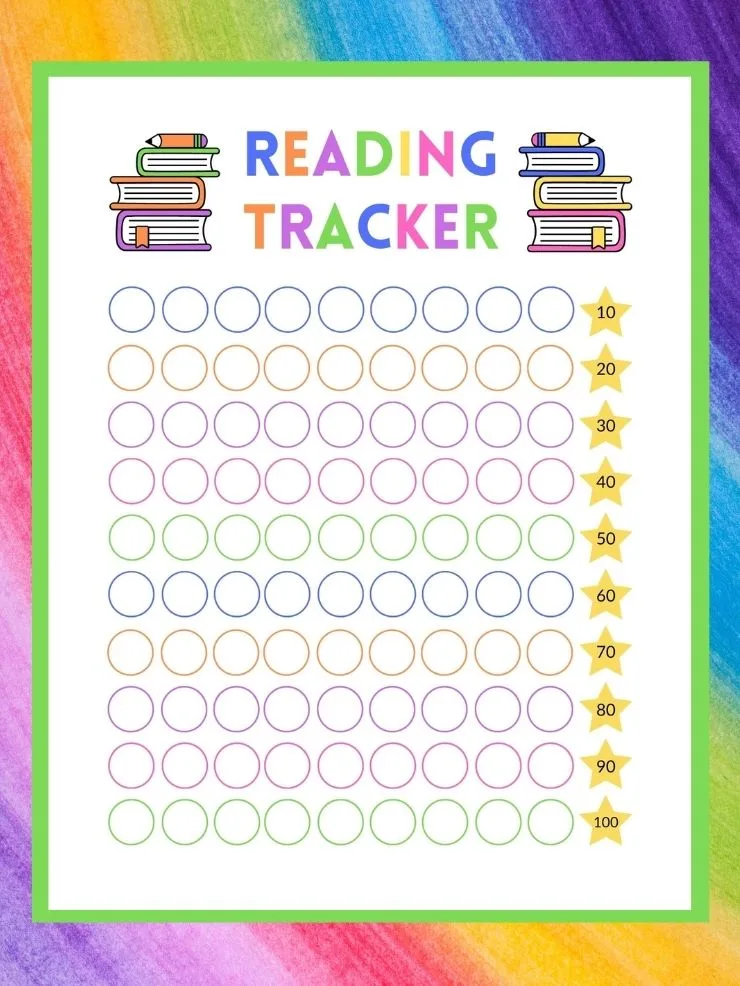image of a free printable brook tracker for kids