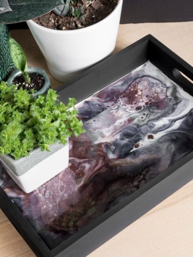 DIY Resin and Wood Serving Tray Story