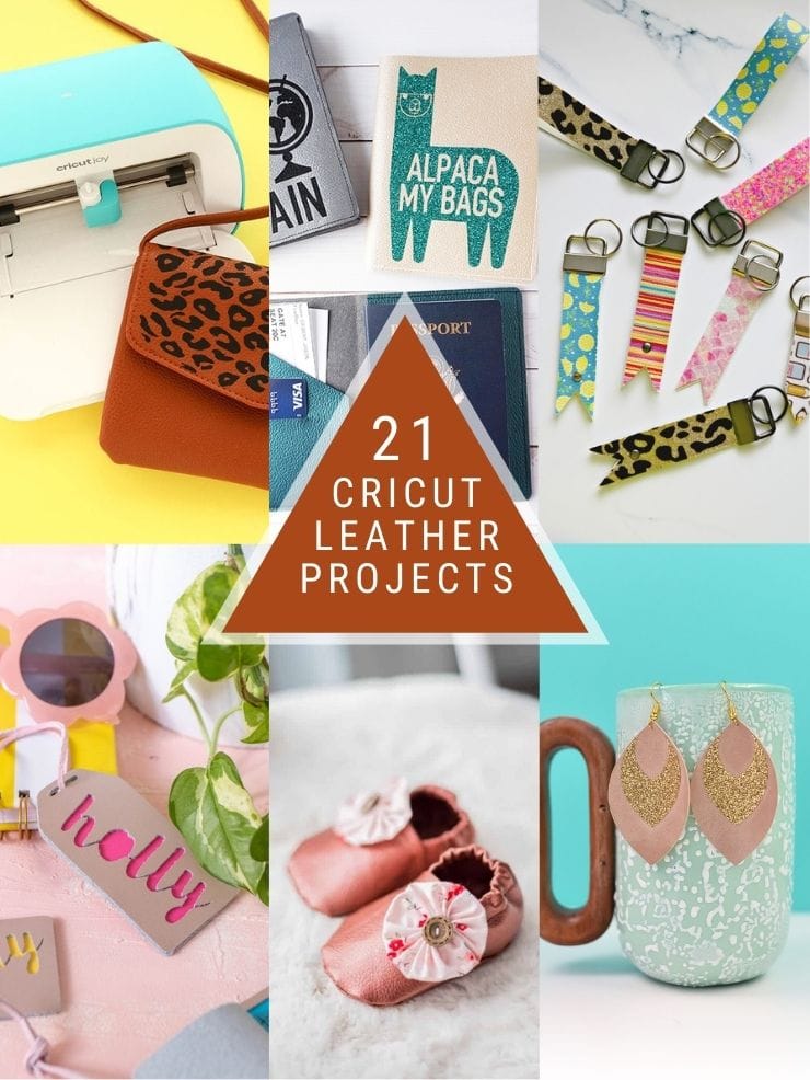 Cricut leather projects