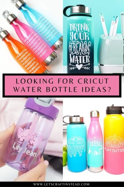 16 fun Cricut water bottle projects to inspire your next crafting session!