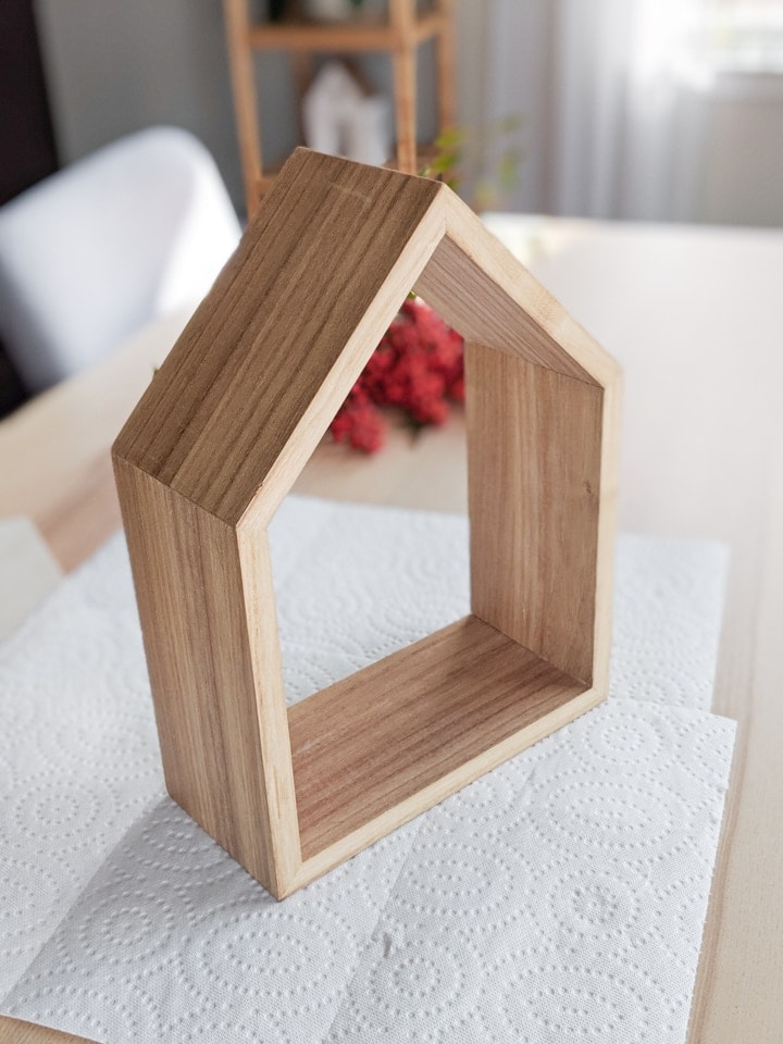 wooden house frame