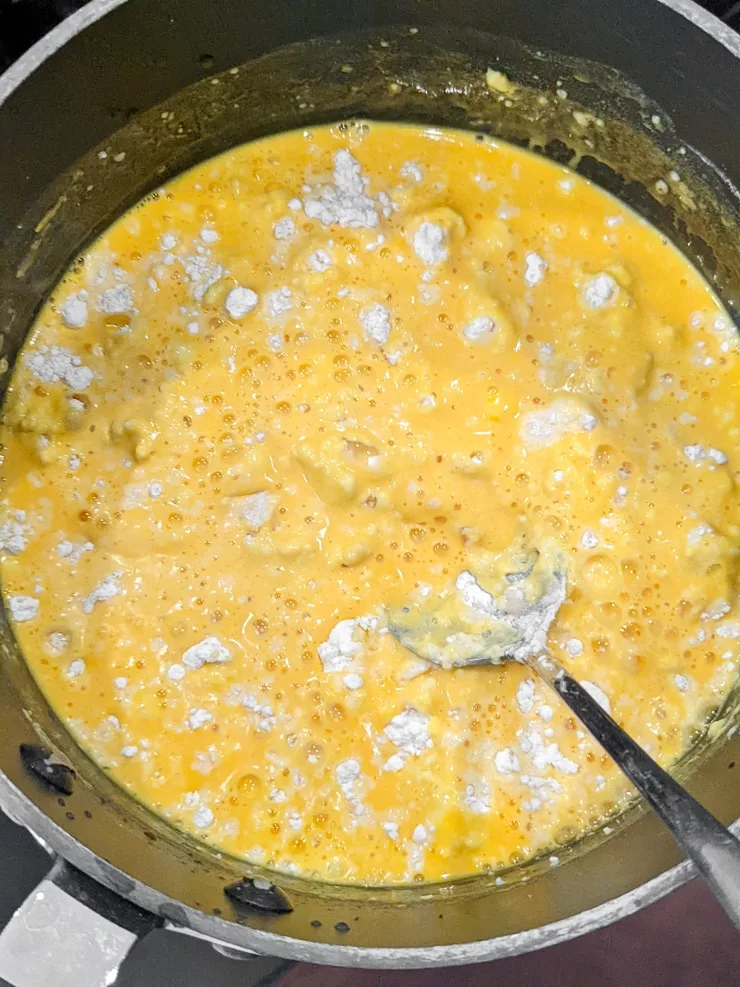 mixing yellow koolaid