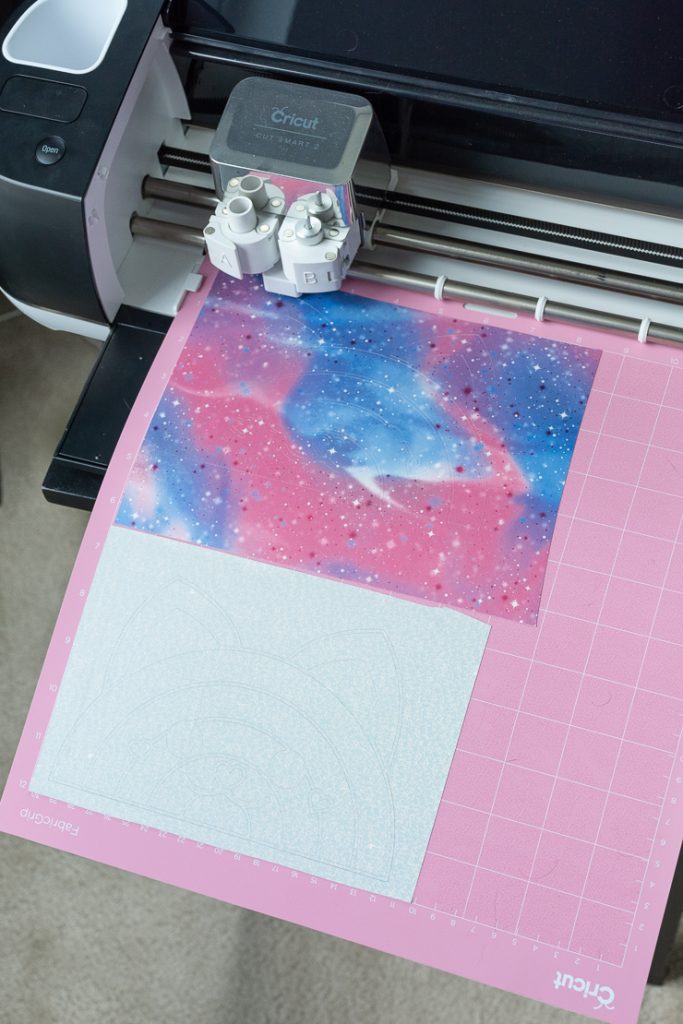cutting Infusible Ink transfer sheets on an Explore Air 2