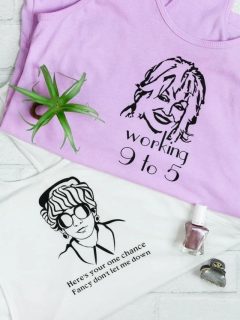 image of t-shirts made with Cricut